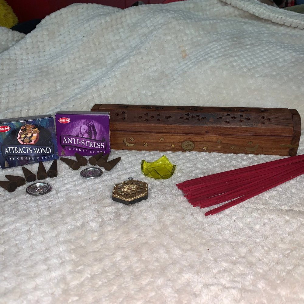 Incense Sticks, Cones, and Holders